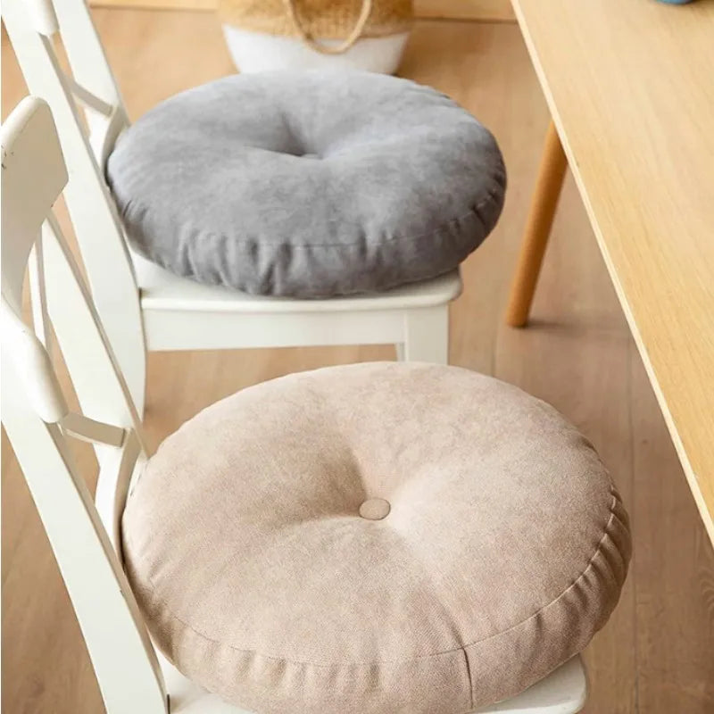 Soft Landing Round Floor Pillow