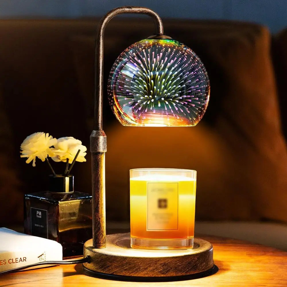 Vintage Glow Candle Warmer Lamp