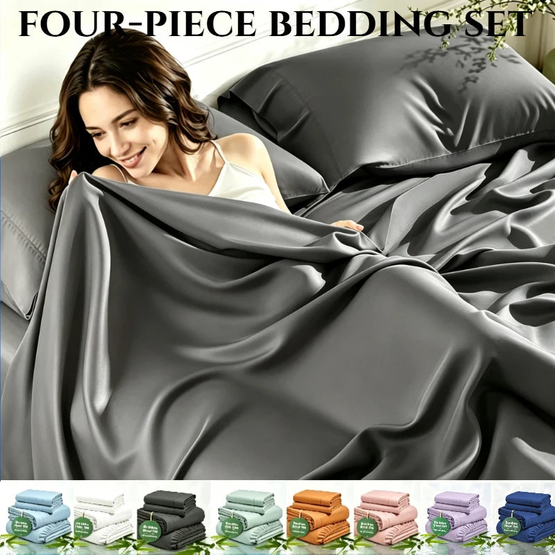 Cool-Down Silky Bedding Set