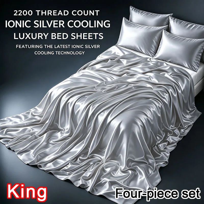 Bamboo-Soft Cooling Sheet Set