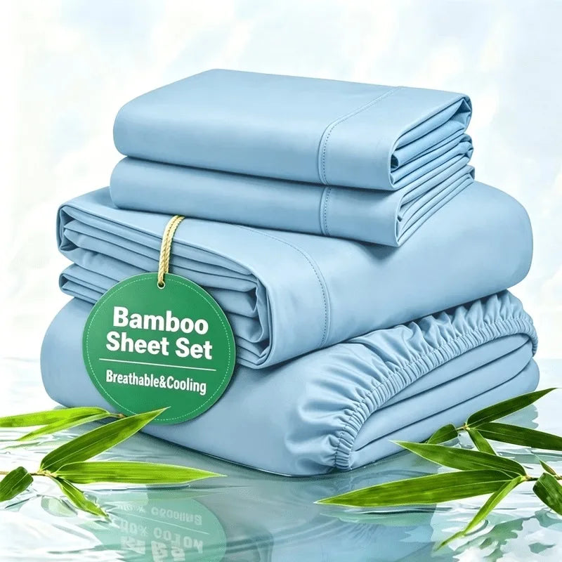 Cool-Down Silky Bedding Set