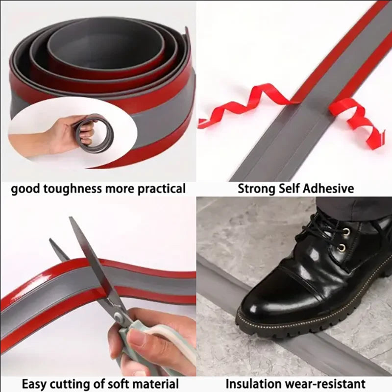 Stick-On Floor Cable Protector
