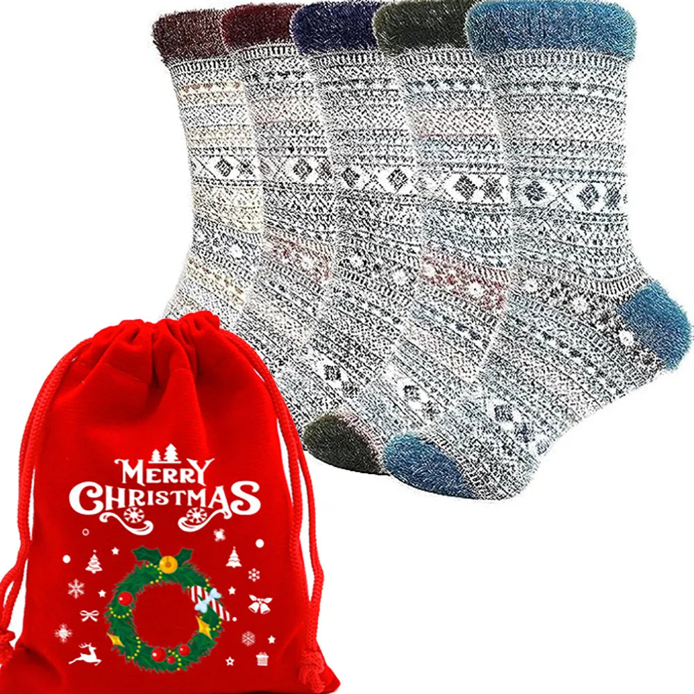 Cozy Cloud Socks — 5-Pair Set