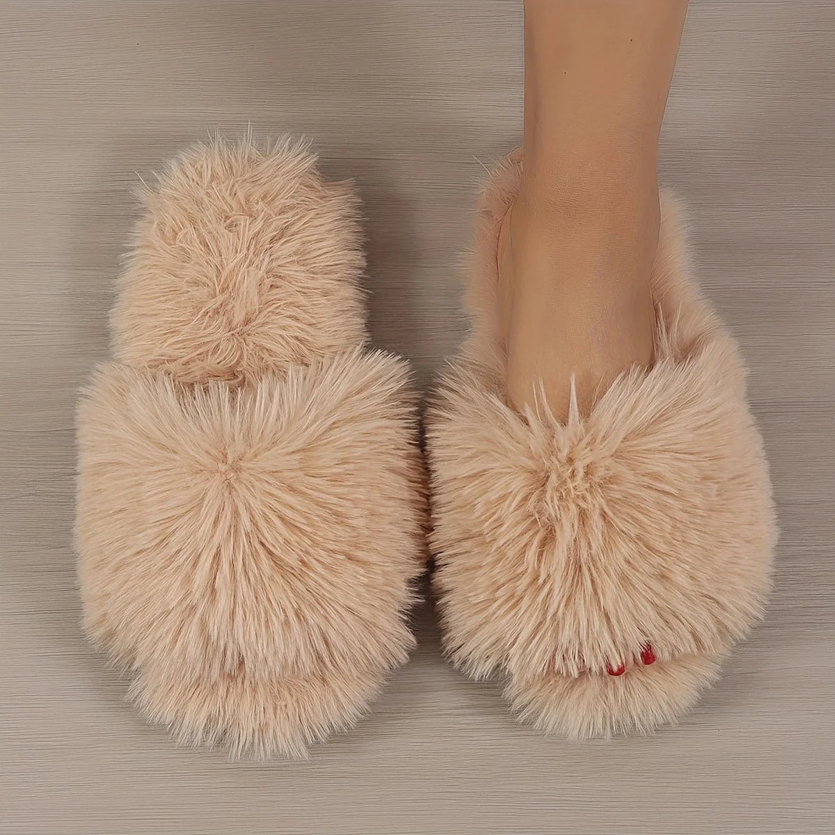 Cozy Cloud Plush House Slippers
