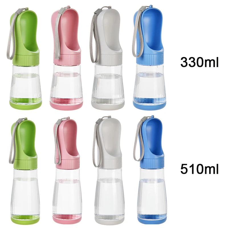 2-in-1 Travel Water & Treat Bottle