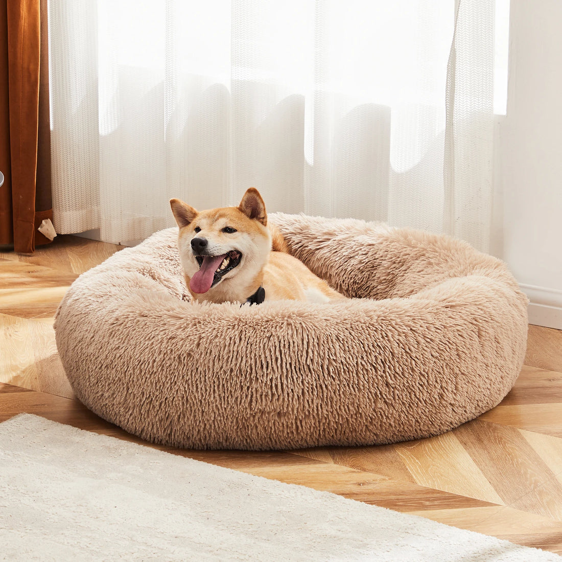 Cozy Nest Plush Pet Bed