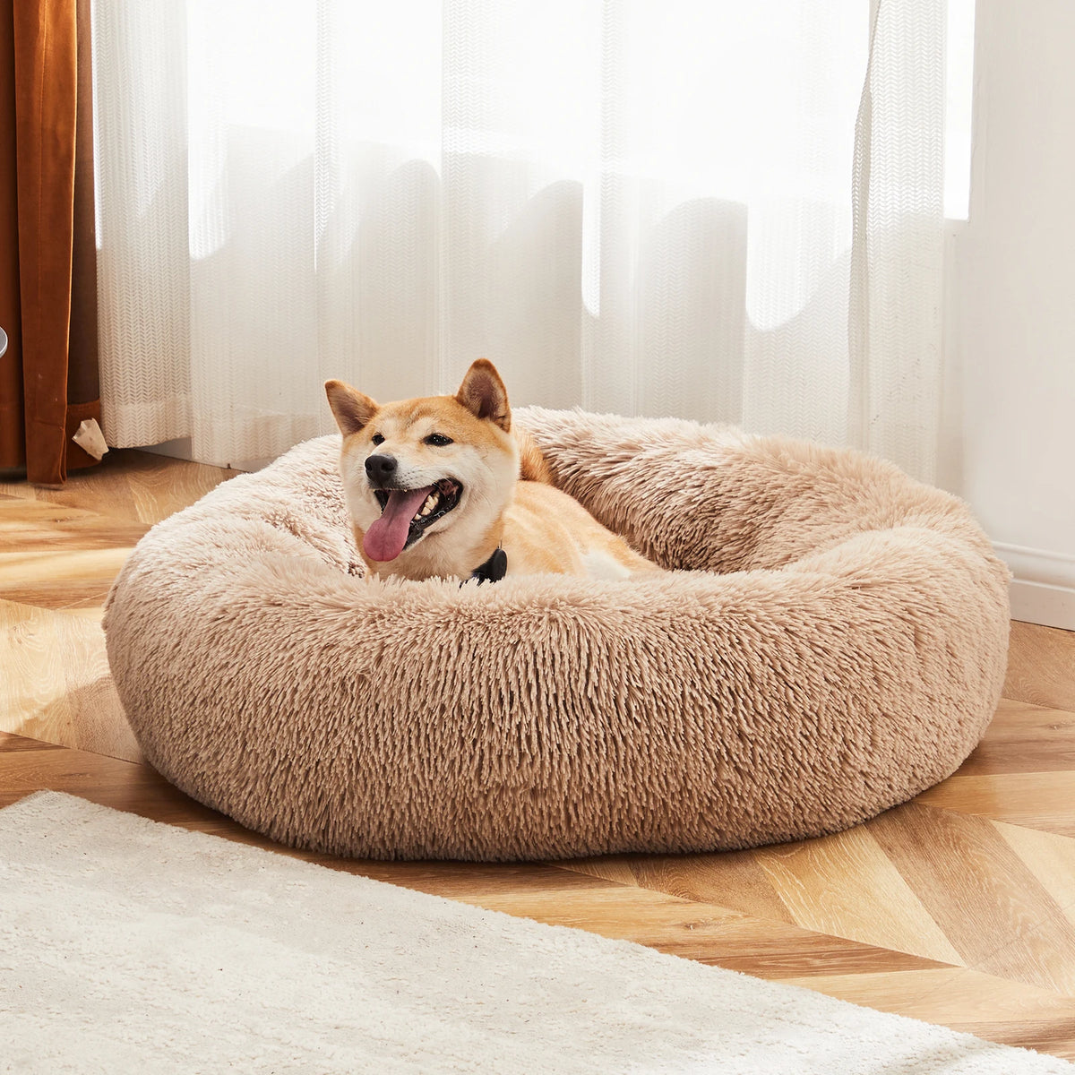 Cozy Nest Plush Pet Bed