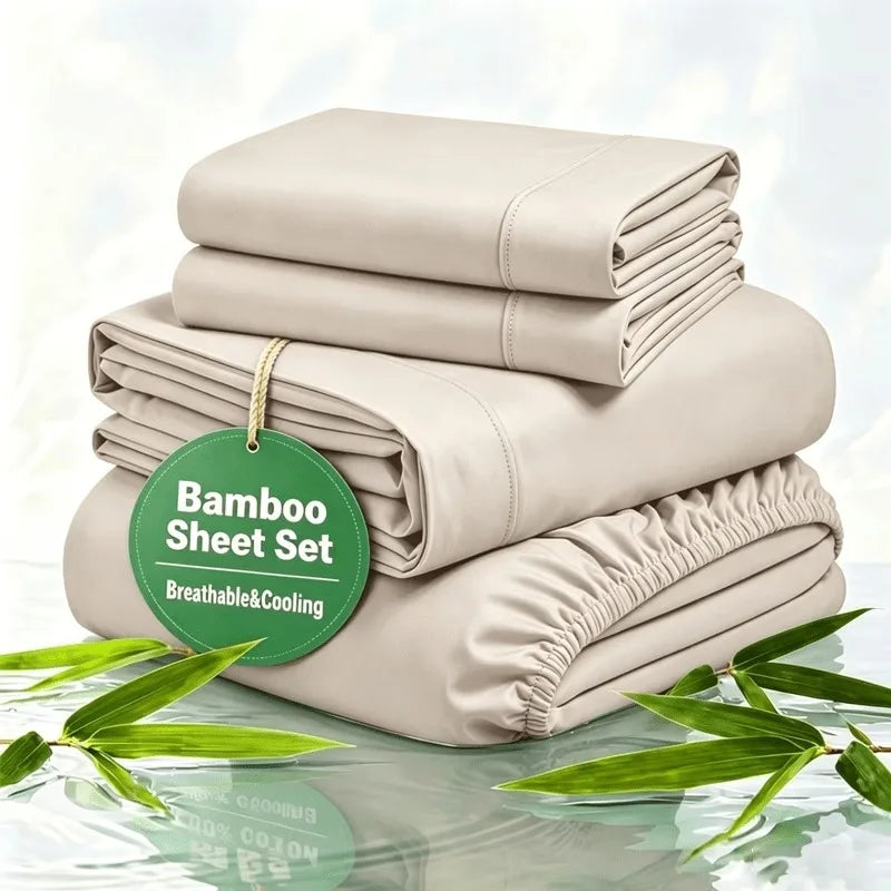 Cool-Down Silky Bedding Set