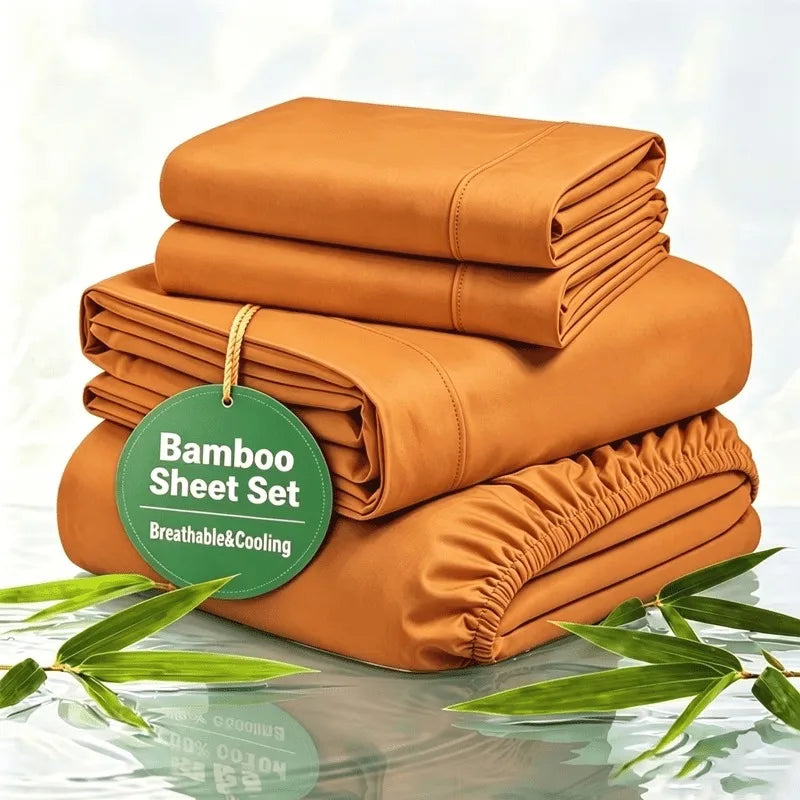 Cool-Down Silky Bedding Set