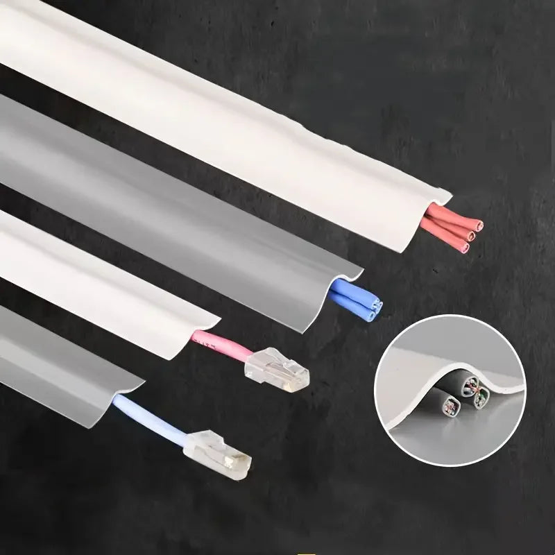 Stick-On Floor Cable Protector