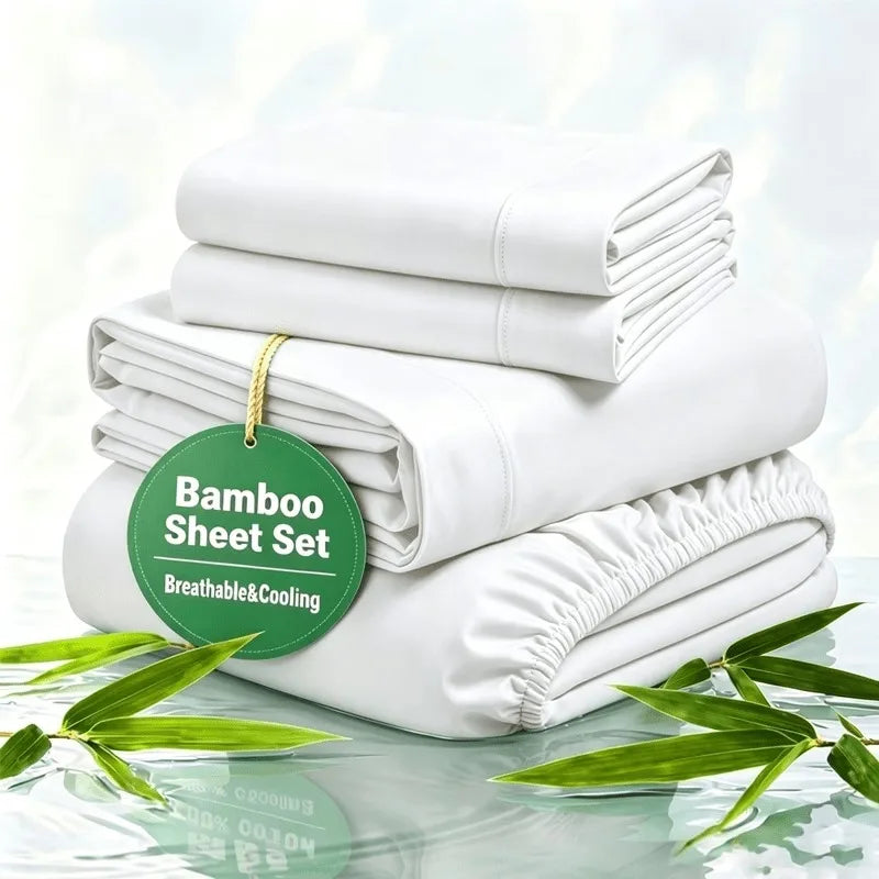 Cool-Down Silky Bedding Set