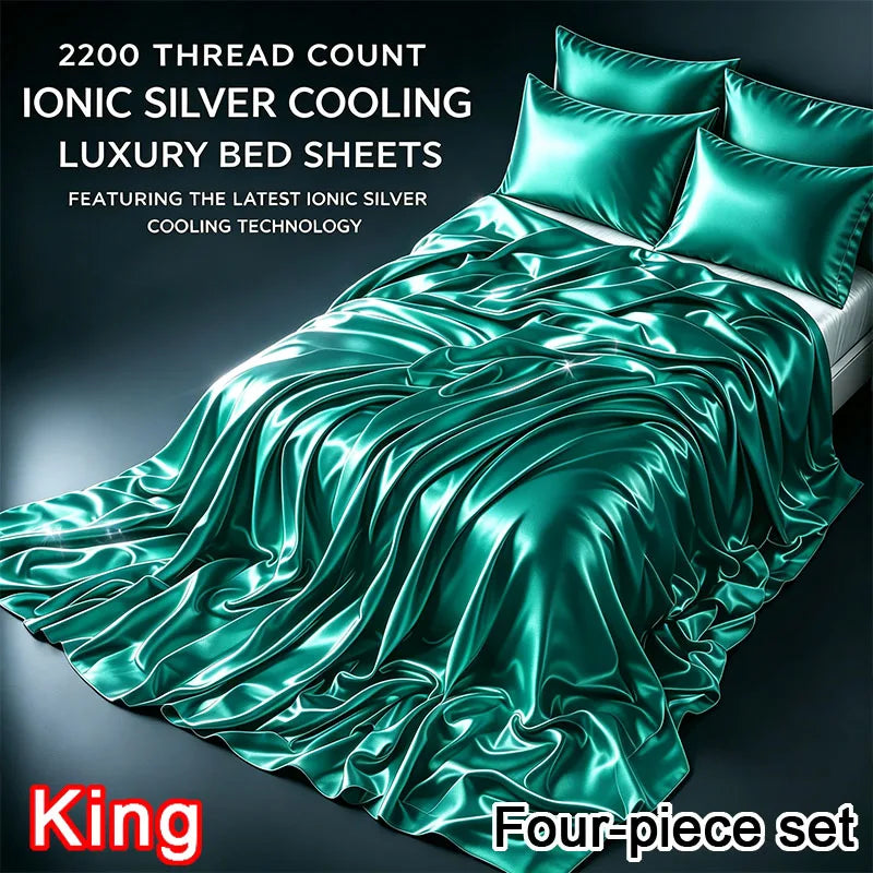 Bamboo-Soft Cooling Sheet Set
