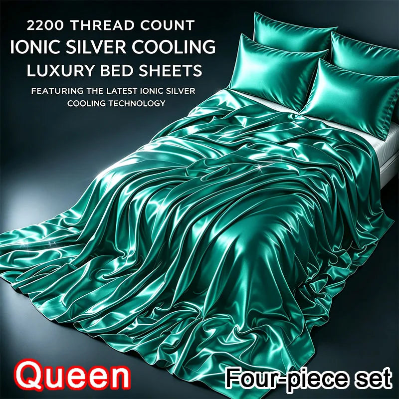 Bamboo-Soft Cooling Sheet Set