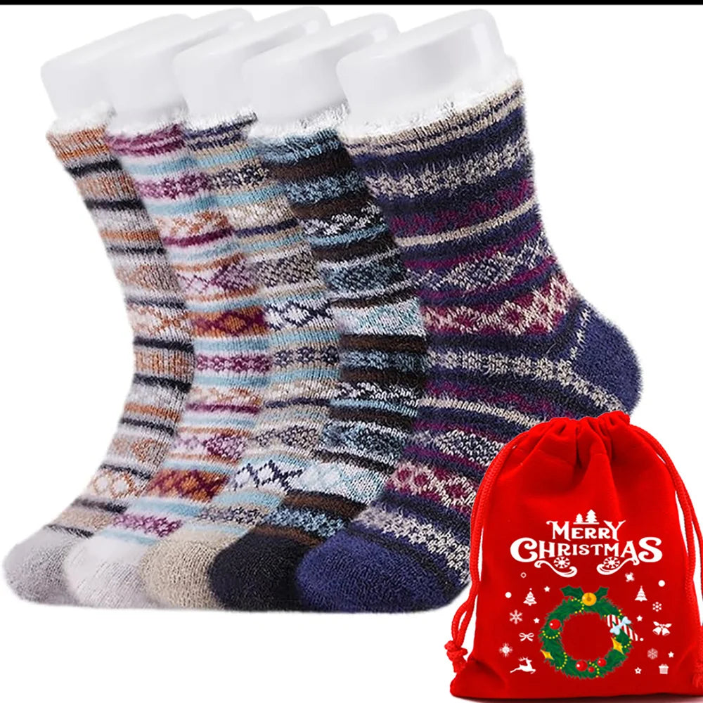Cozy Cloud Socks — 5-Pair Set
