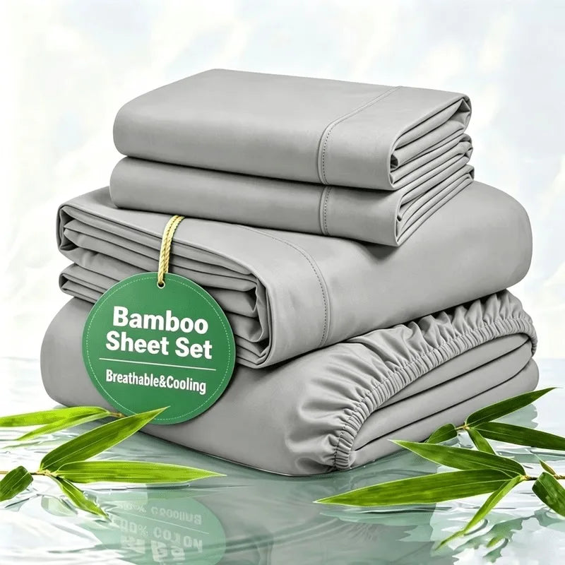 Cool-Down Silky Bedding Set