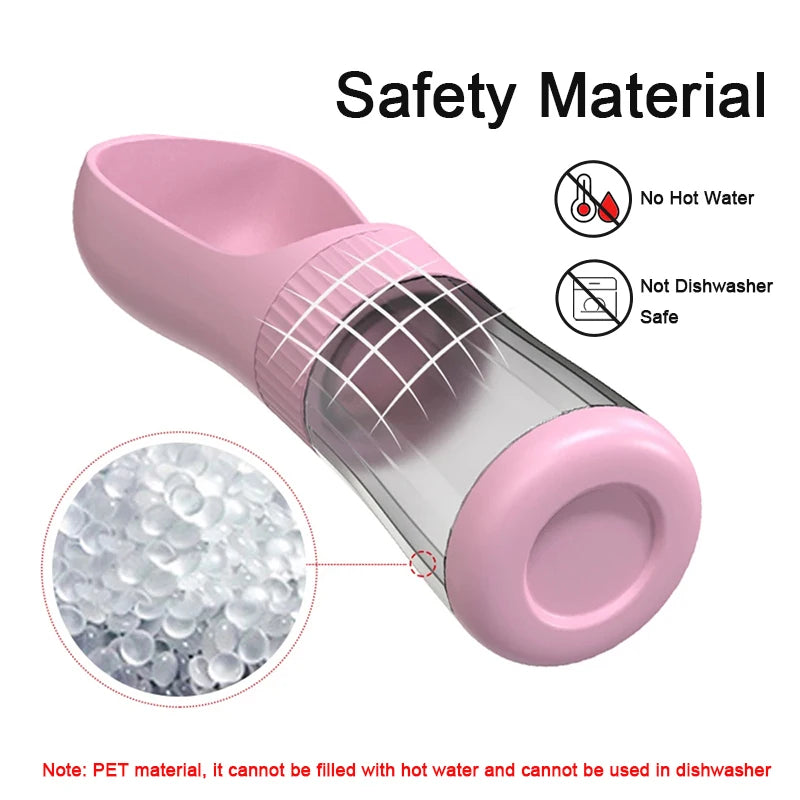 2-in-1 Travel Water & Treat Bottle