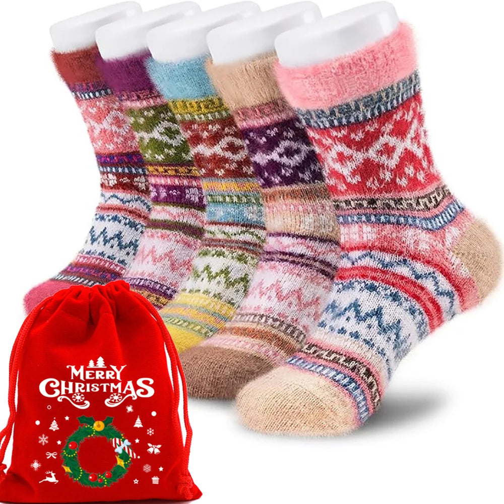 Cozy Cloud Socks — 5-Pair Set