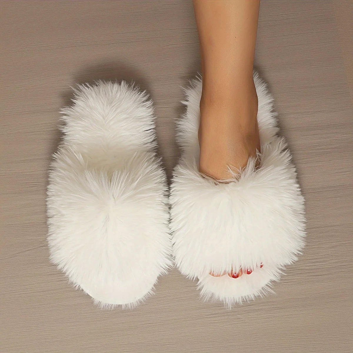 Cozy Cloud Plush House Slippers