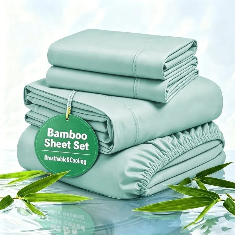 Cool-Down Silky Bedding Set