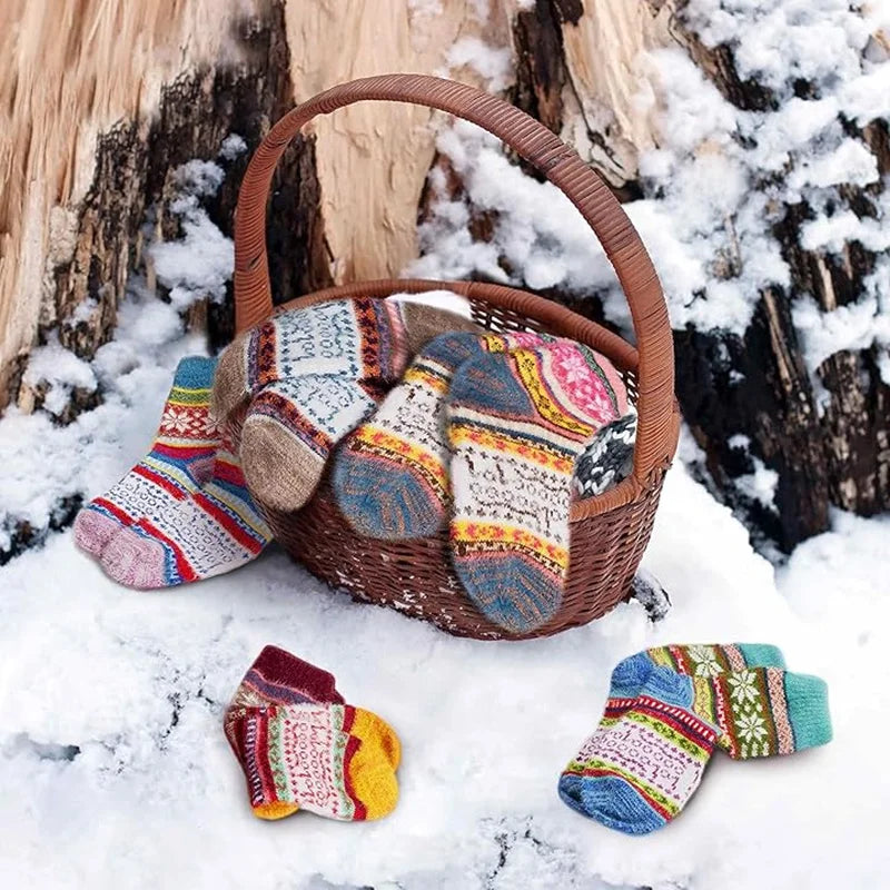 Cozy Cloud Socks — 5-Pair Set