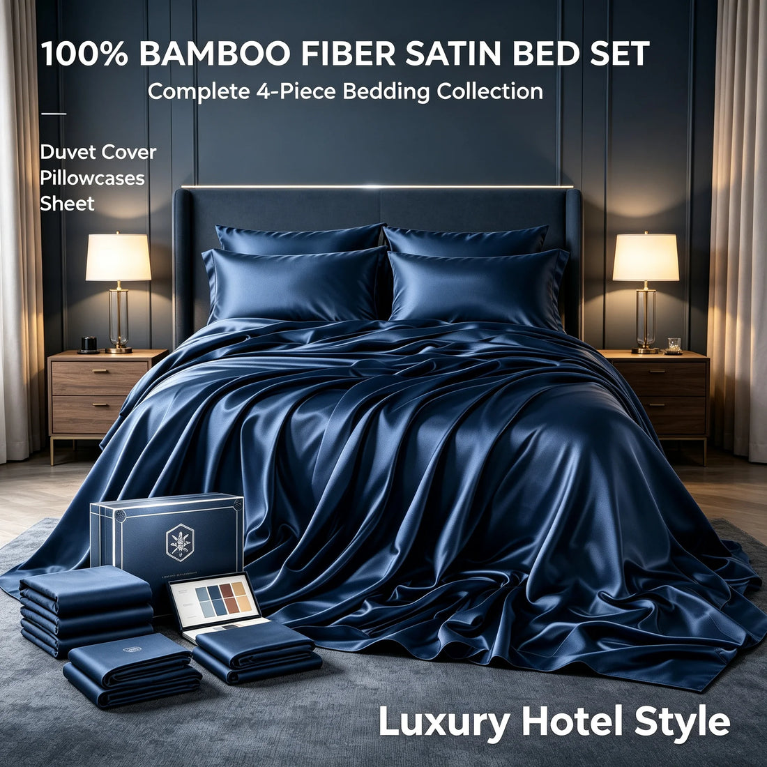 Bamboo-Soft Cooling Sheet Set