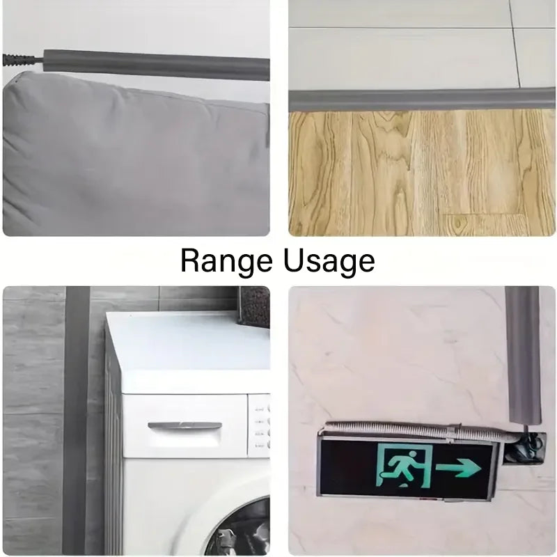Stick-On Floor Cable Protector
