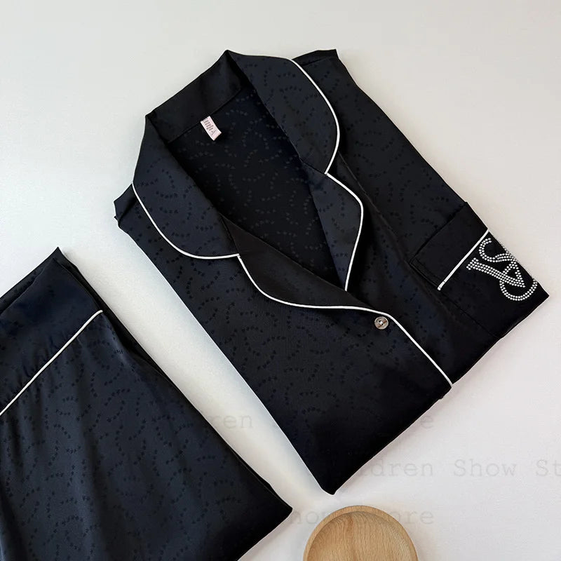 Relaxed Jacquard Lounge Set