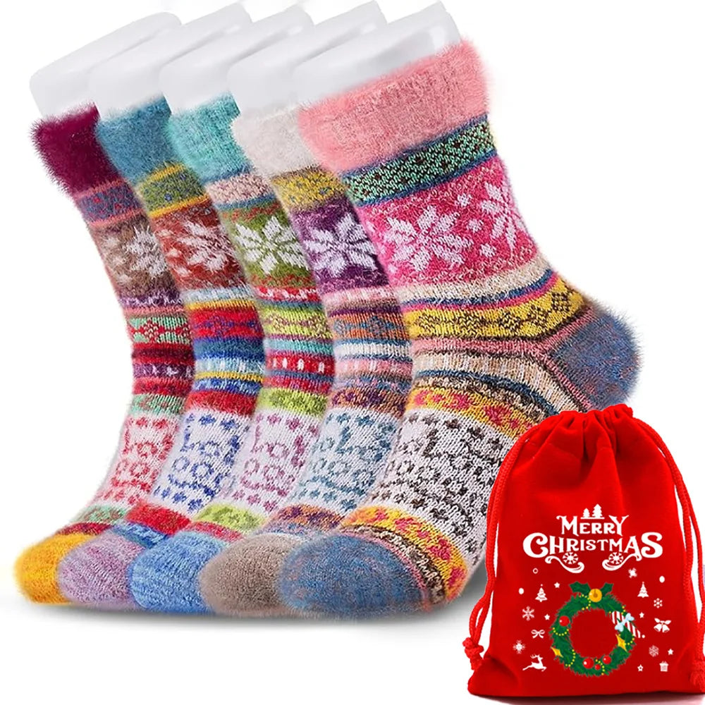 Cozy Cloud Socks — 5-Pair Set